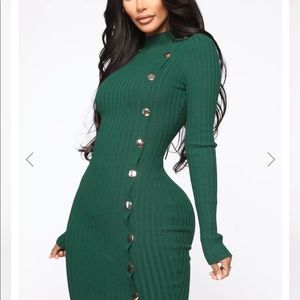 Sweater mini dress